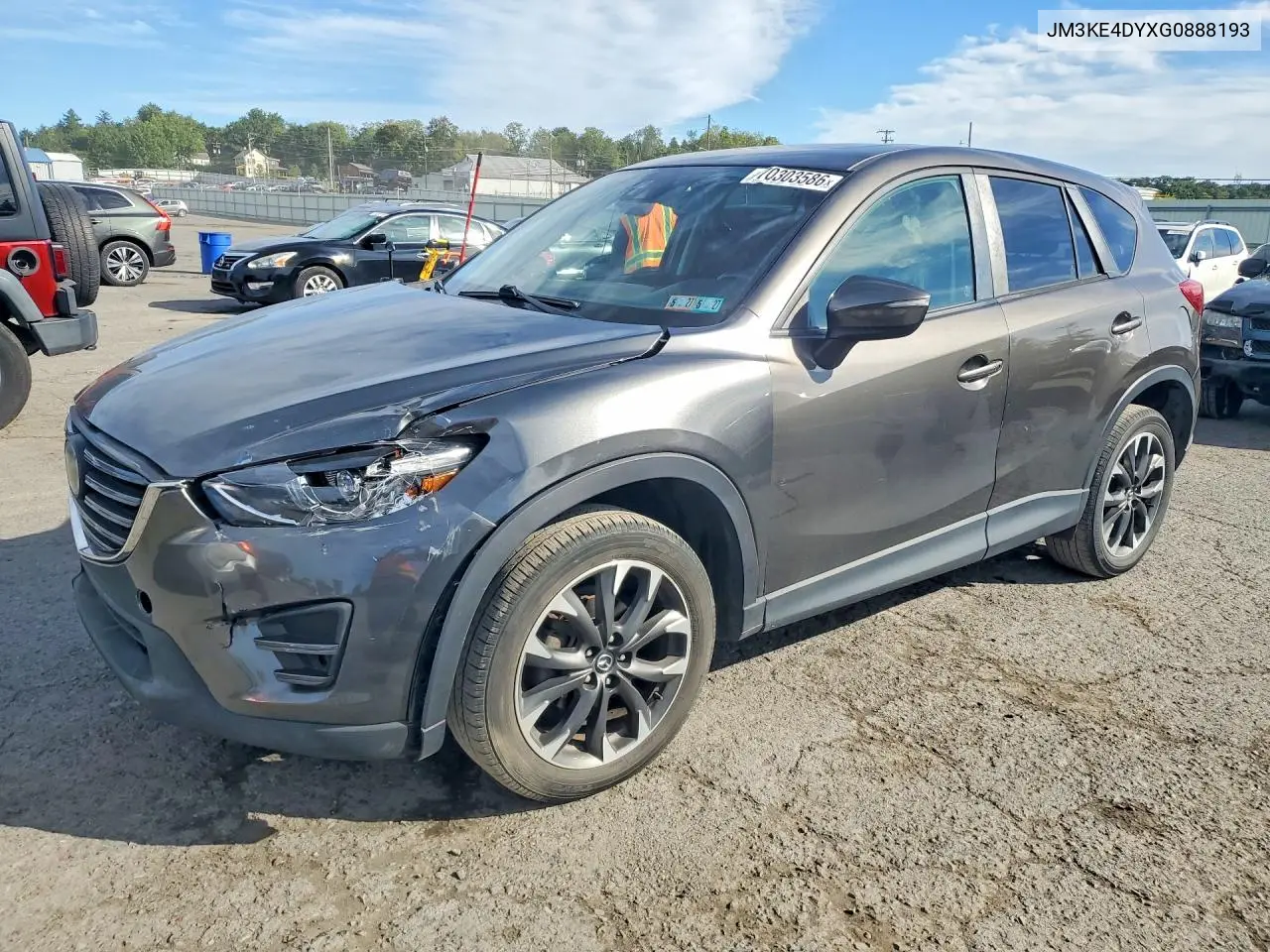 MAZDA CX-5 2016, VIN JM3KE4DYXG0888193