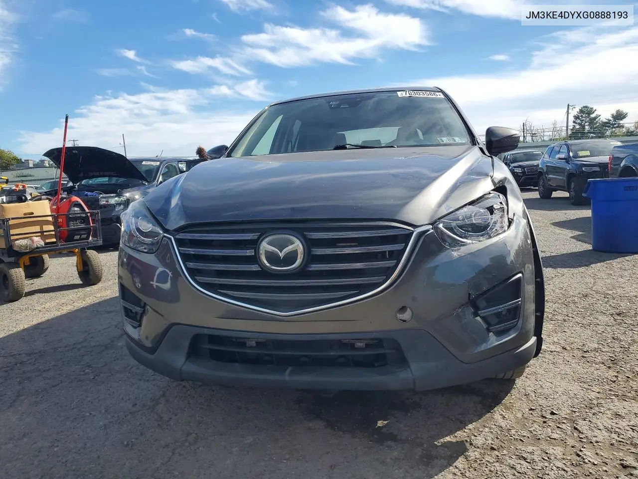 2016 MAZDA CX-5 VIN JM3KE4DYXG0888193 — фото 5