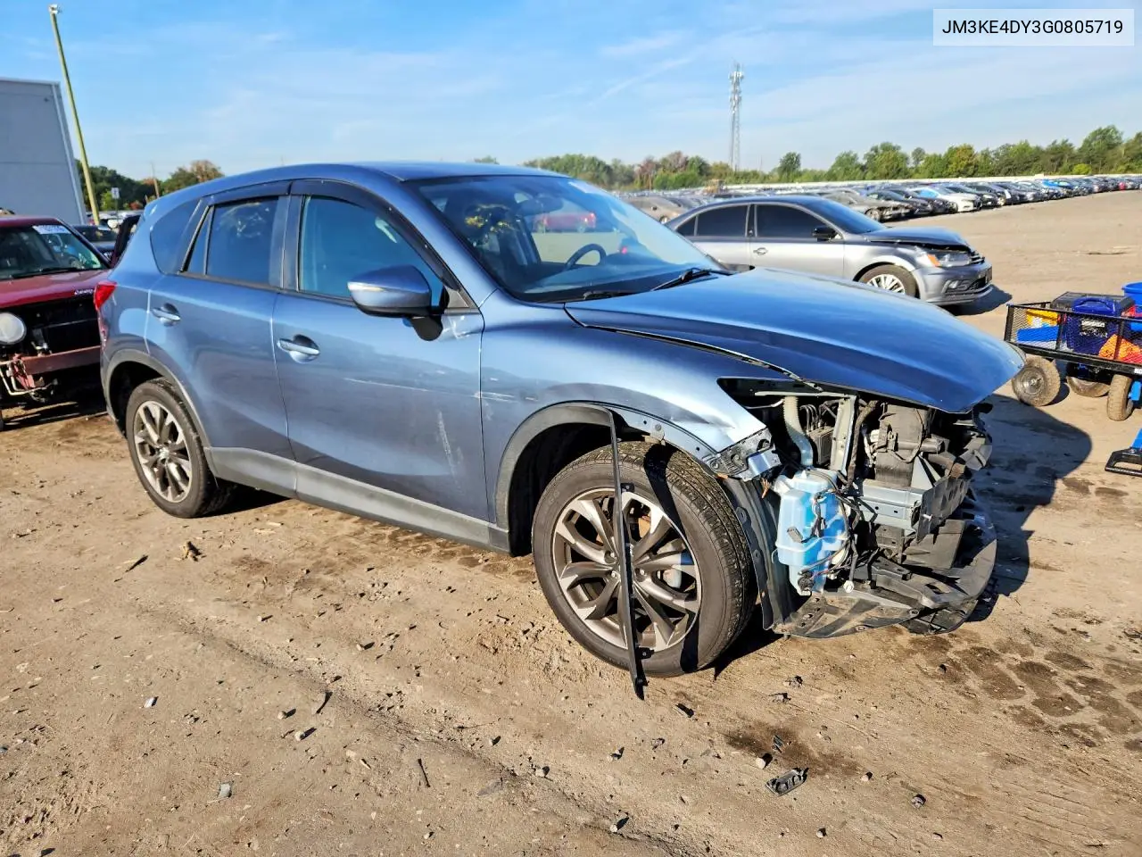 2016 MAZDA CX-5 VIN JM3KE4DY3G0805719 — фото 4