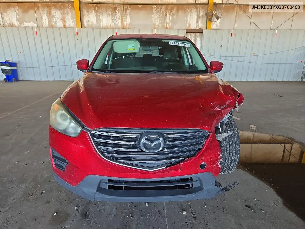 2016 MAZDA CX-5 VIN JM3KE2BYXG0760463 — фото 5