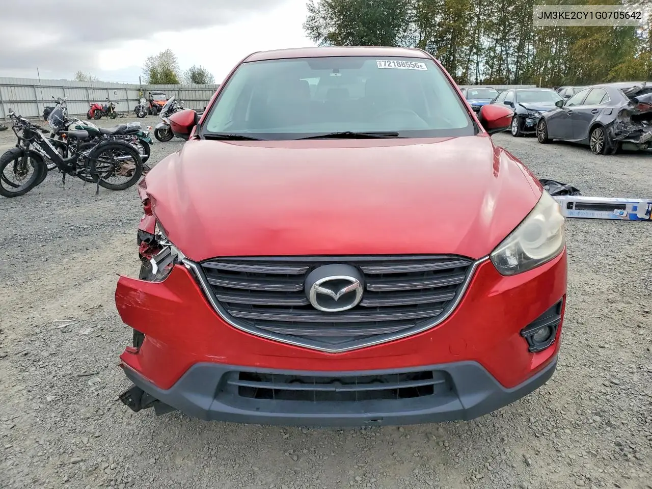 2016 MAZDA CX-5 VIN JM3KE2CY1G0705642 — фото 5