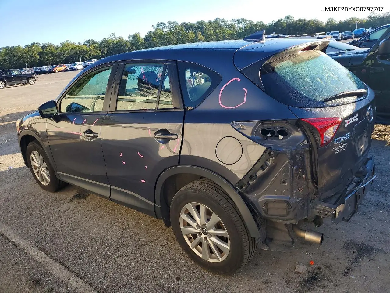 2016 MAZDA CX-5 VIN JM3KE2BYXG0797707 — фото 2