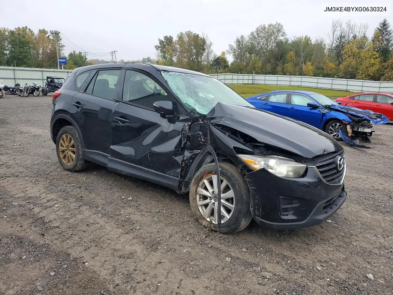 2016 MAZDA CX-5 VIN JM3KE4BYXG0630324 — фото 4