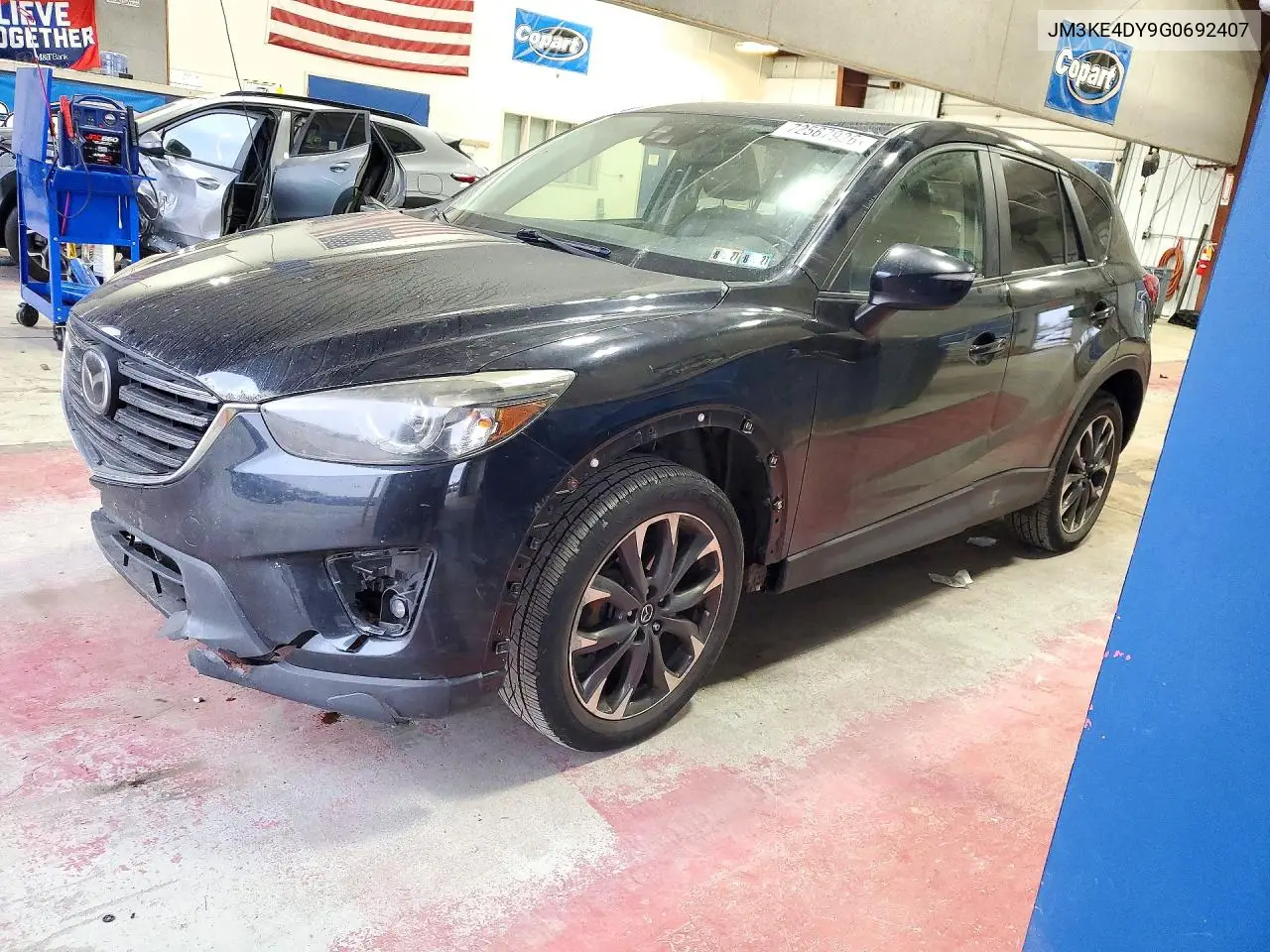MAZDA CX-5 2016, VIN JM3KE4DY9G0692407