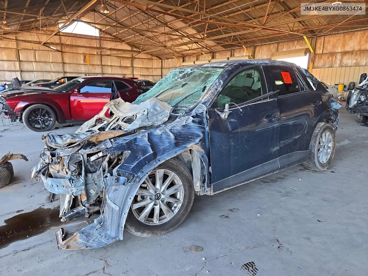 MAZDA CX-5 2016, VIN JM3KE4BYXG0863474