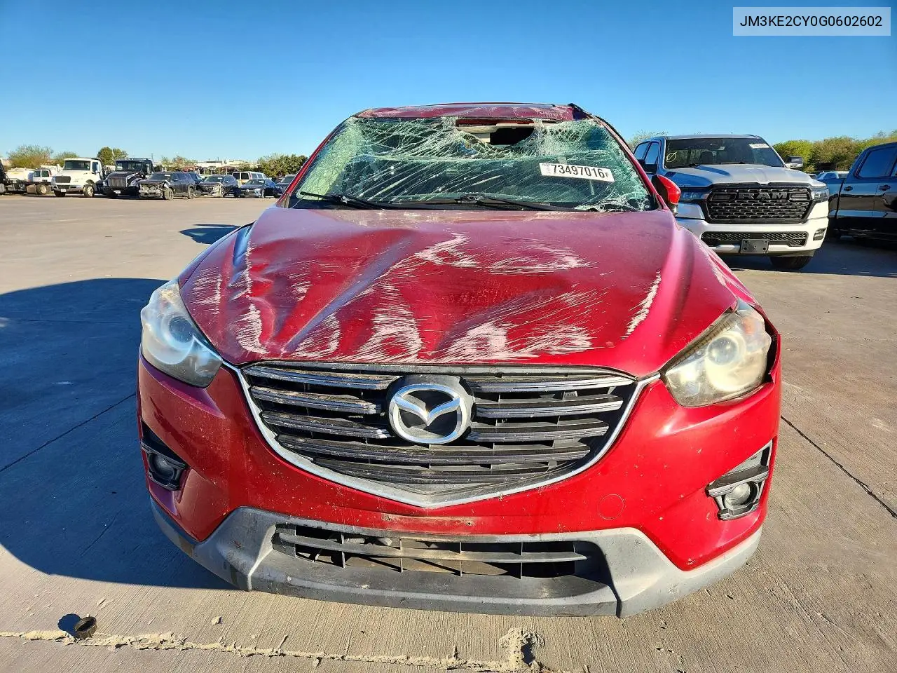 2016 MAZDA CX-5 VIN JM3KE2CY0G0602602 — фото 5