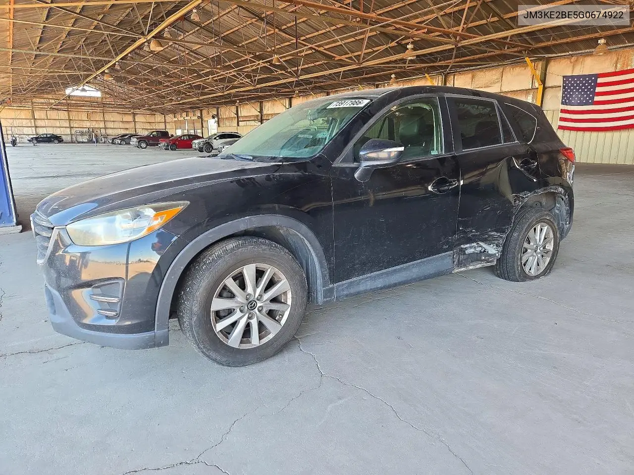 MAZDA CX-5 2016, VIN JM3KE2BE5G0674922