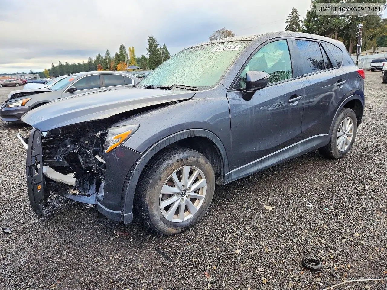MAZDA CX-5 2016, VIN JM3KE4CYXG0913451