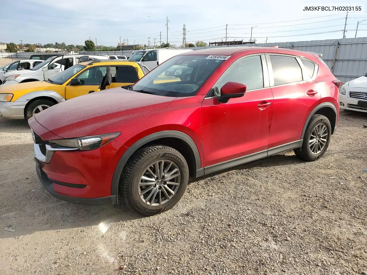 MAZDA CX-5 2017, VIN JM3KFBCL7H0203155
