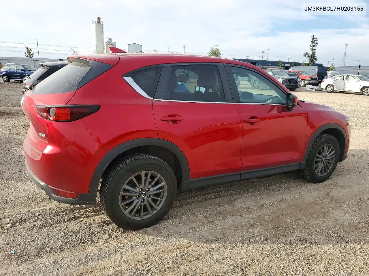 2017 MAZDA CX-5 VIN JM3KFBCL7H0203155 — фото 3