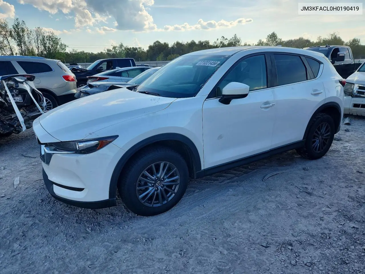 MAZDA CX-5 2017, VIN JM3KFACL0H0190419