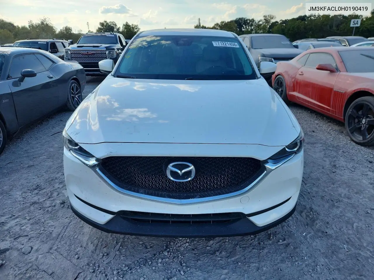 2017 MAZDA CX-5 VIN JM3KFACL0H0190419 — фото 5