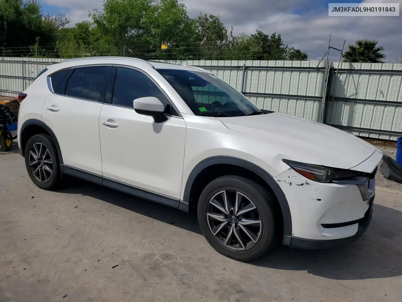 2017 MAZDA CX-5 VIN JM3KFADL9H0191843 — фото 4