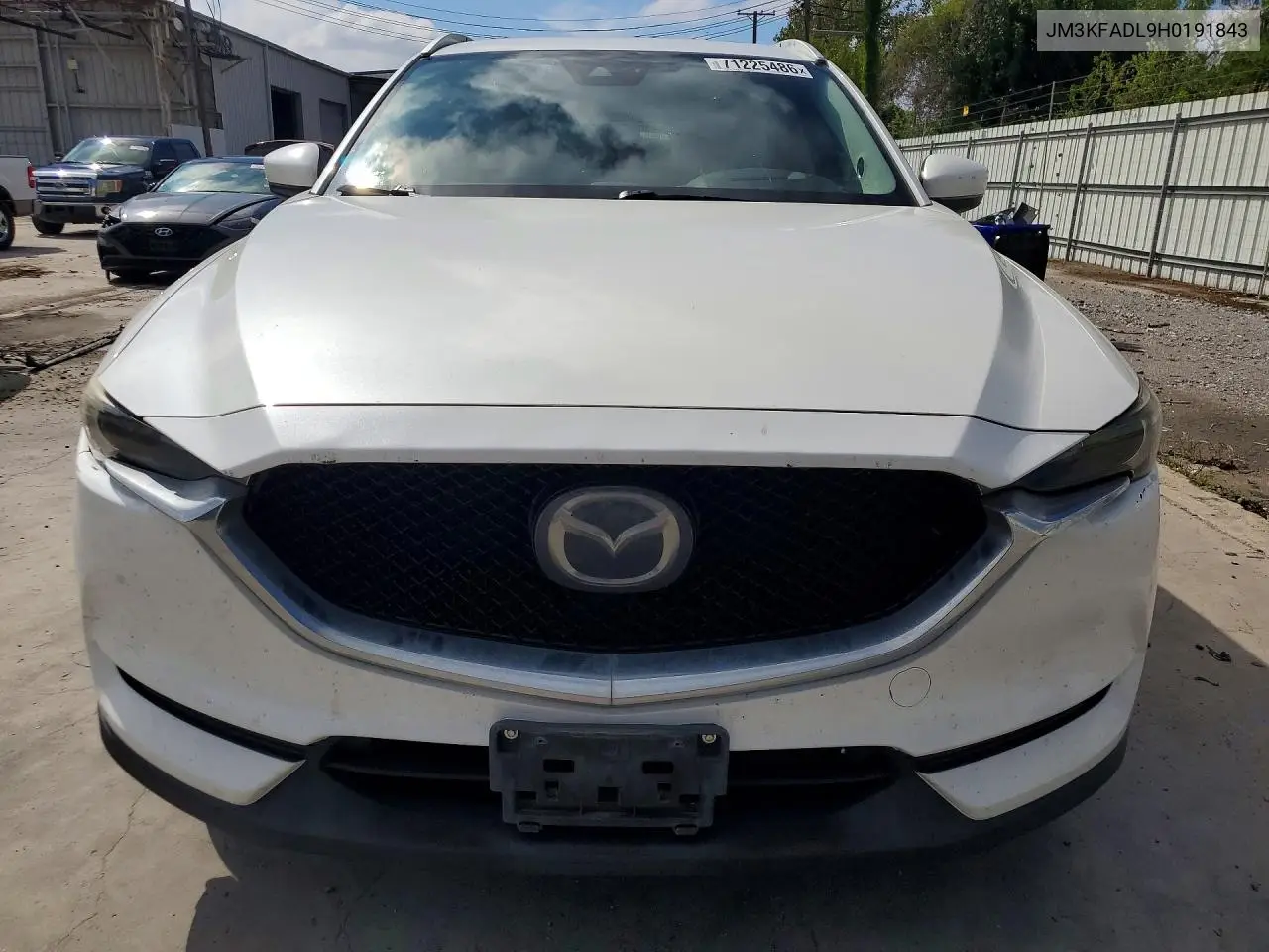 2017 MAZDA CX-5 VIN JM3KFADL9H0191843 — фото 5