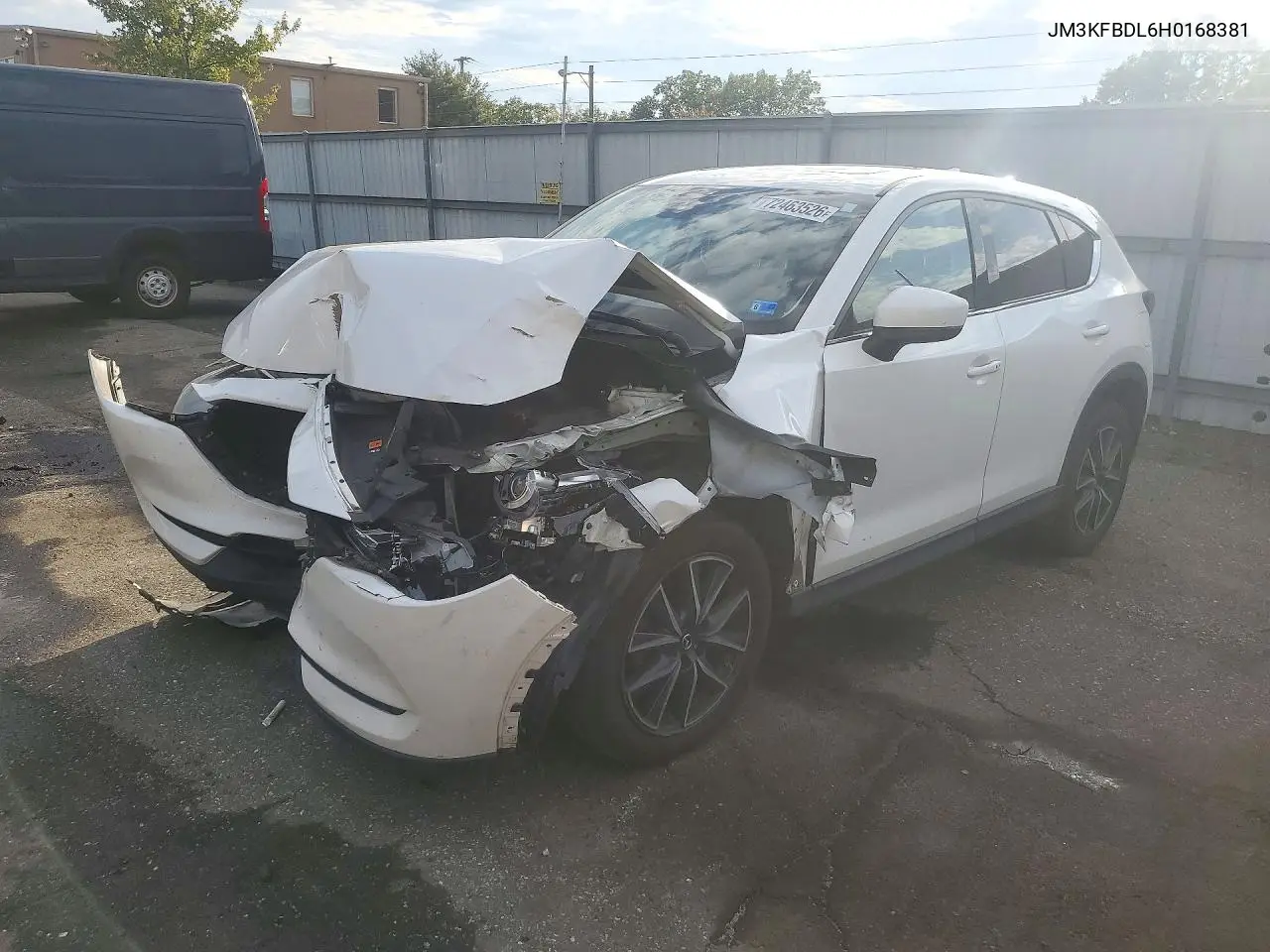 2017 MAZDA CX-5 VIN JM3KFBDL6H0168381 — фото 2