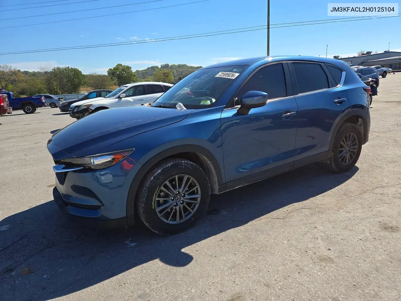MAZDA CX-5 2017, VIN JM3KFACL2H0125104