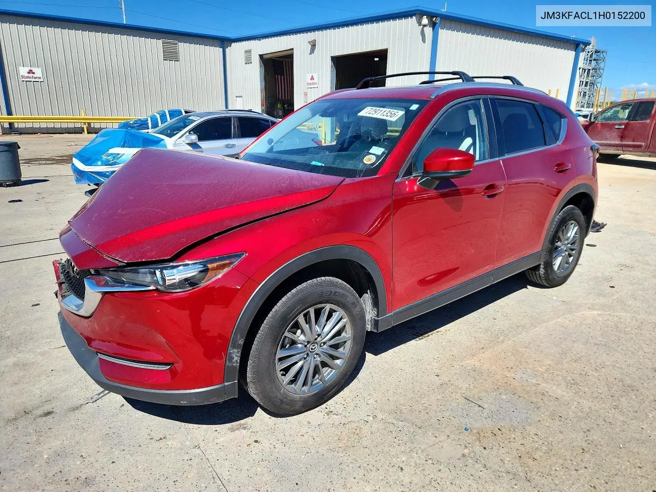 MAZDA CX-5 2017, VIN JM3KFACL1H0152200