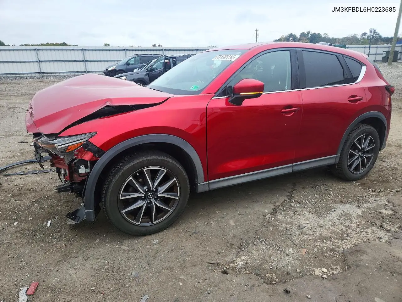 MAZDA CX-5 2017, VIN JM3KFBDL6H0223685