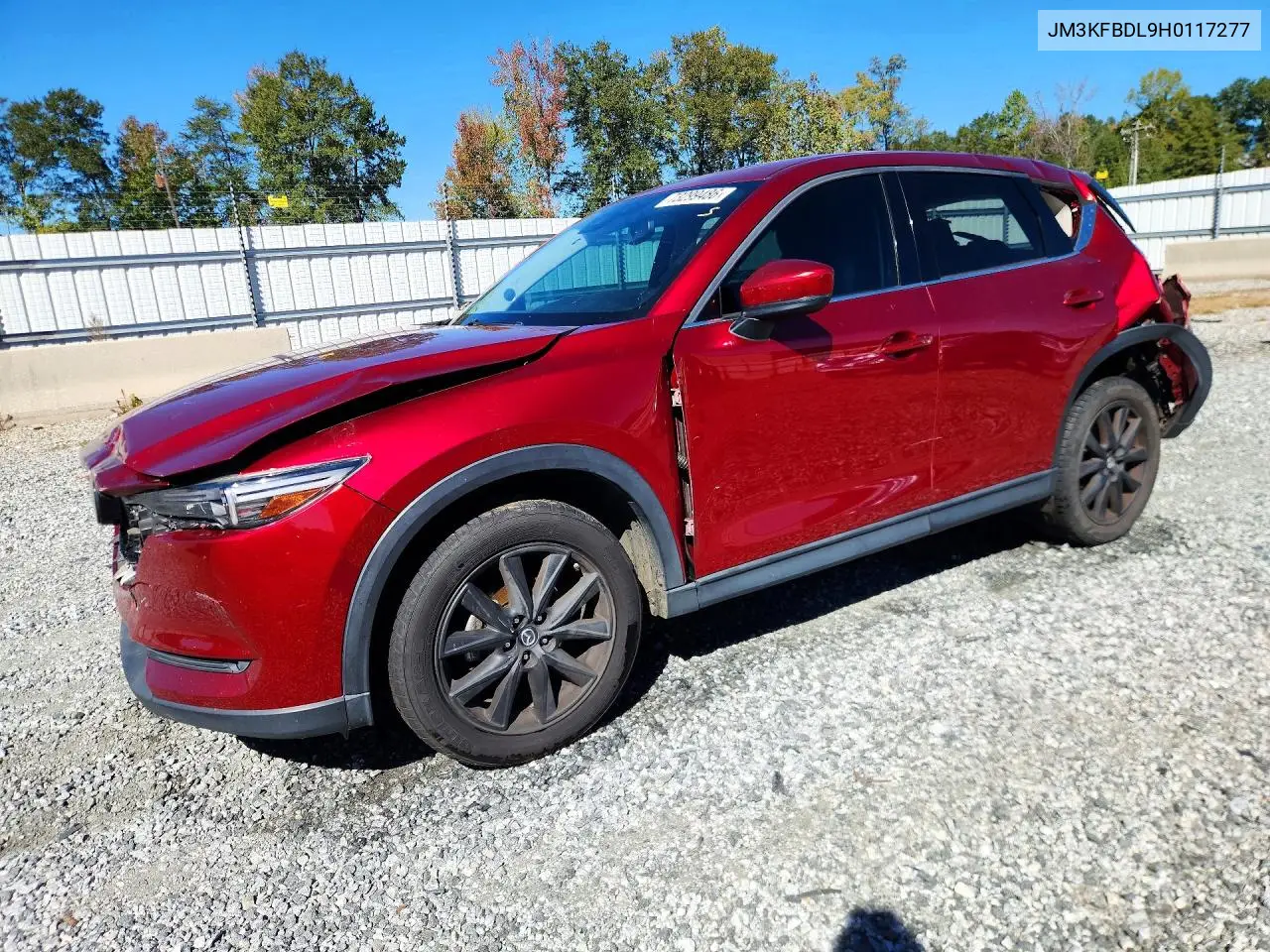 MAZDA CX-5 2017, VIN JM3KFBDL9H0117277