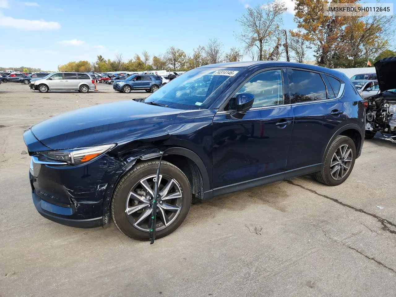 MAZDA CX-5 2017, VIN JM3KFBDL9H0112645
