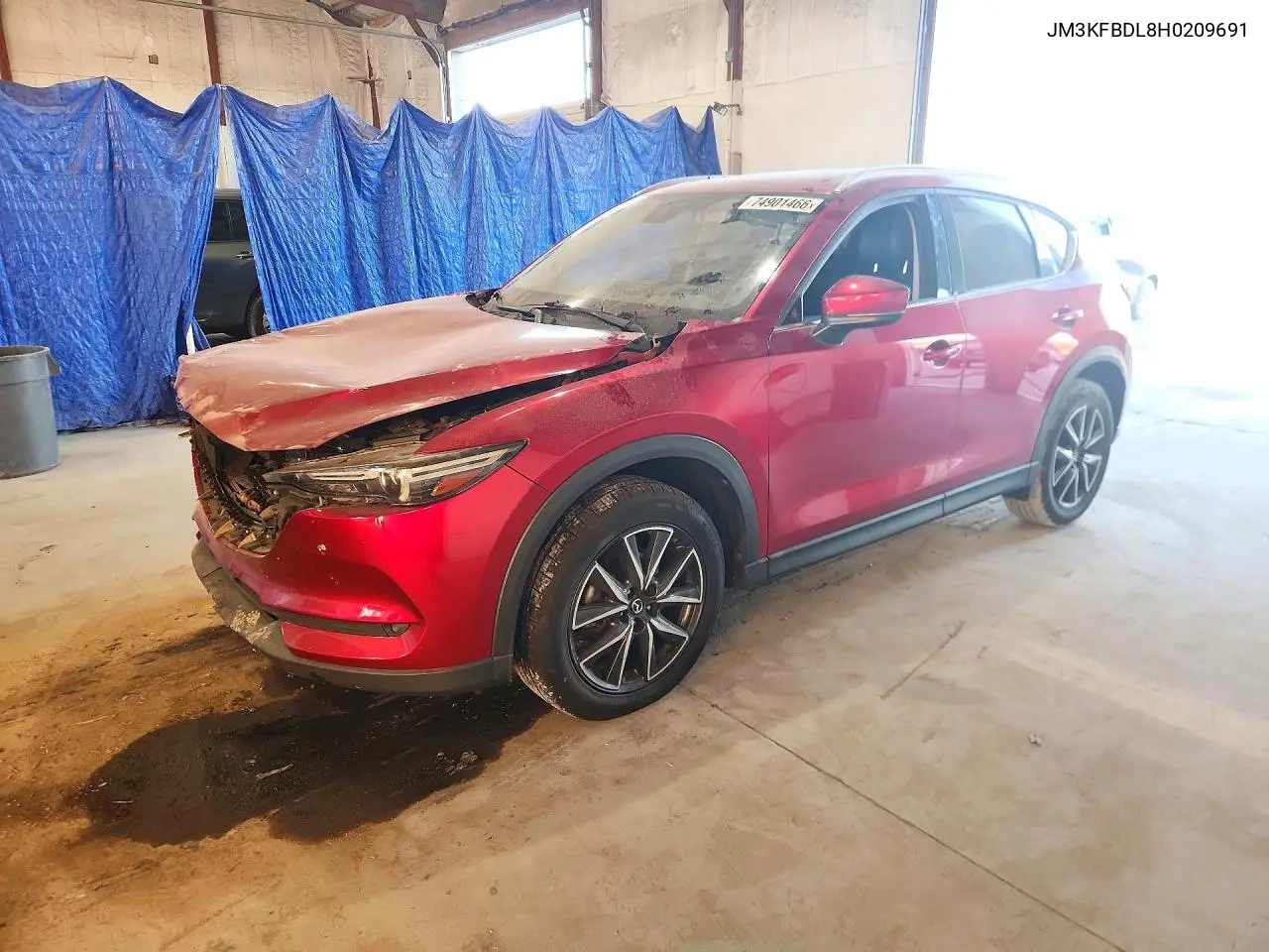 MAZDA CX-5 2017, VIN JM3KFBDL8H0209691