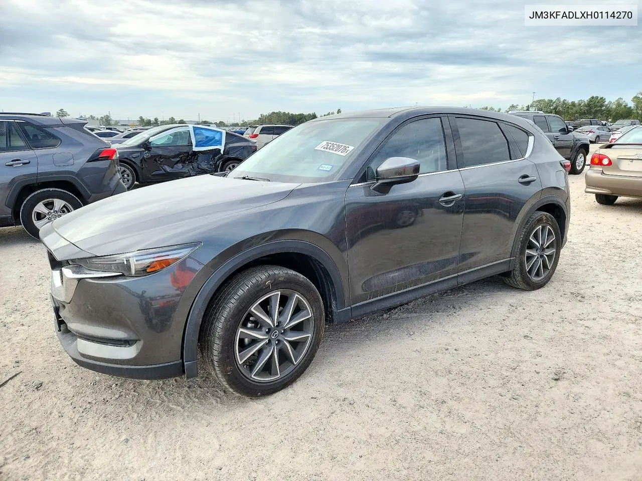 MAZDA CX-5 2017, VIN JM3KFADLXH0114270