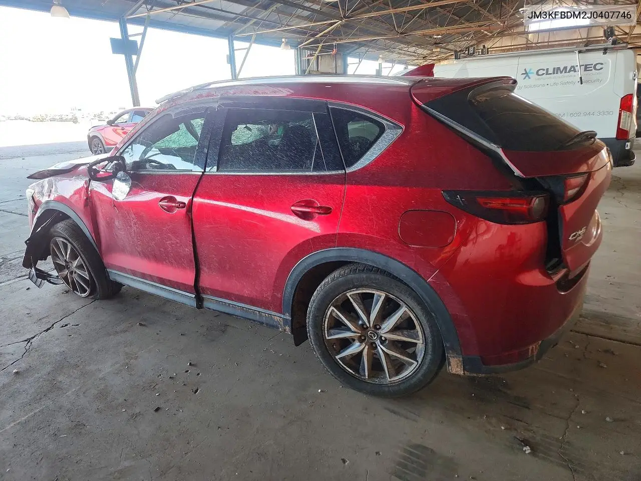 2018 MAZDA CX-5 VIN JM3KFBDM2J0407746 — фото 2