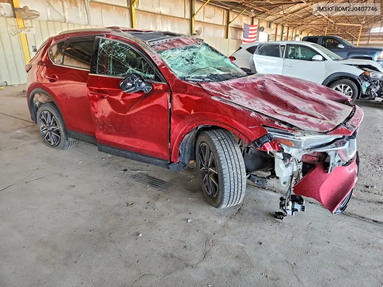 2018 MAZDA CX-5 VIN JM3KFBDM2J0407746 — фото 4