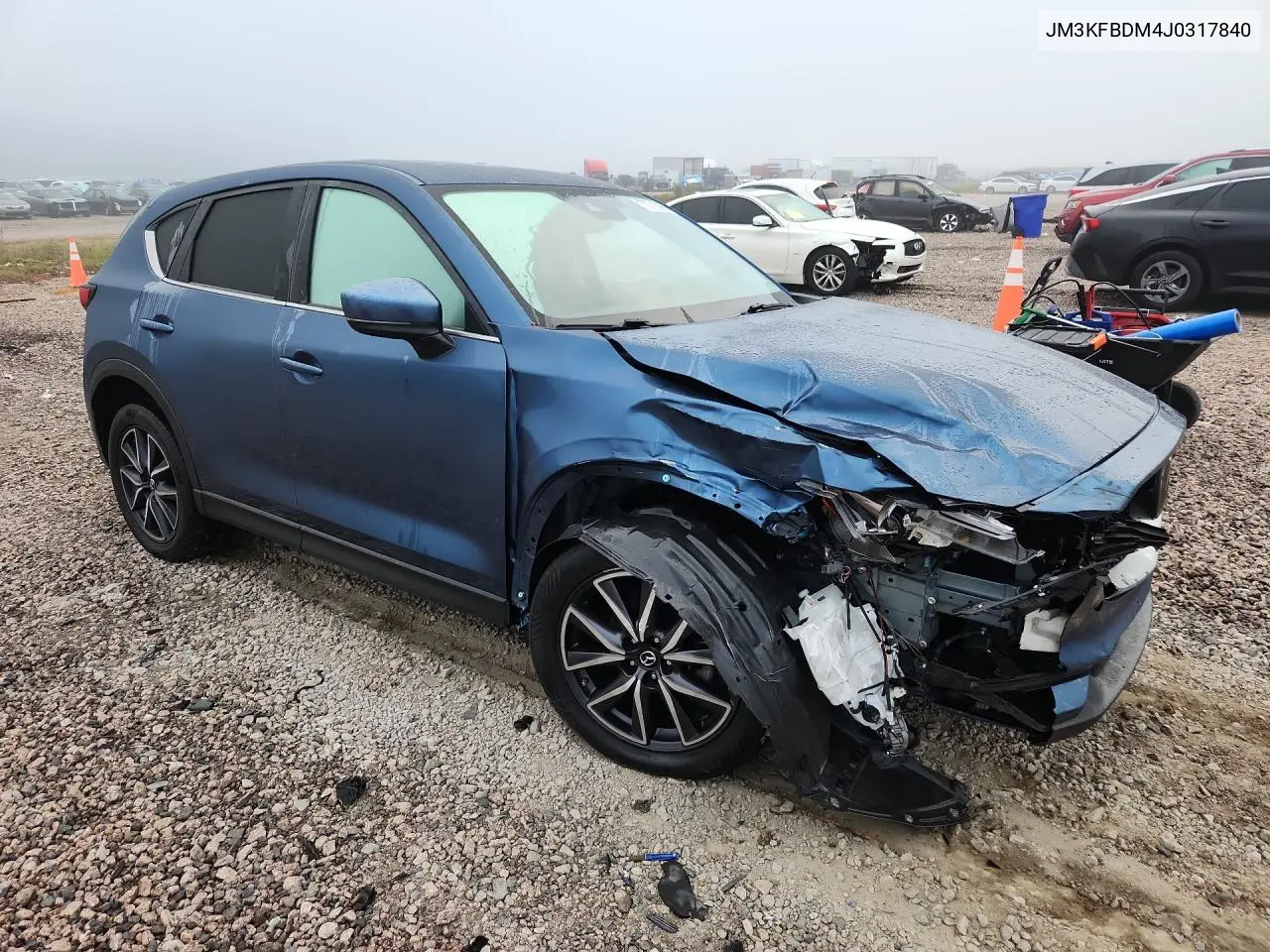 2018 MAZDA CX-5 VIN JM3KFBDM4J0317840 — фото 4