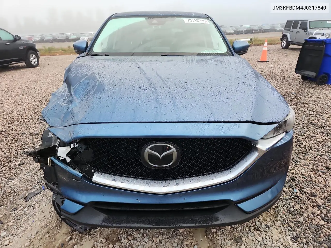 2018 MAZDA CX-5 VIN JM3KFBDM4J0317840 — фото 5