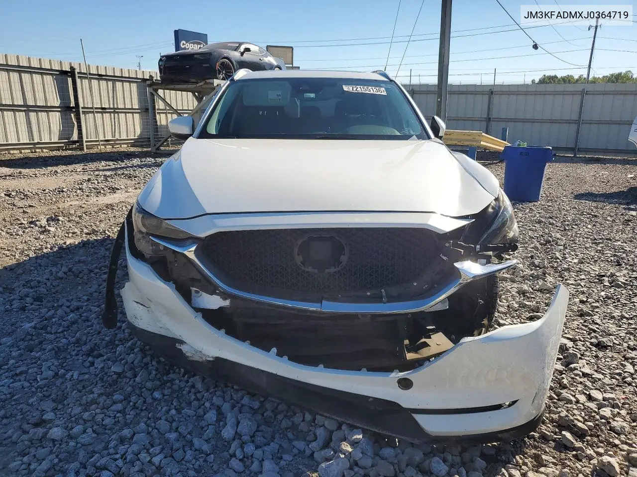 2018 MAZDA CX-5 VIN JM3KFADMXJ0364719 — фото 5