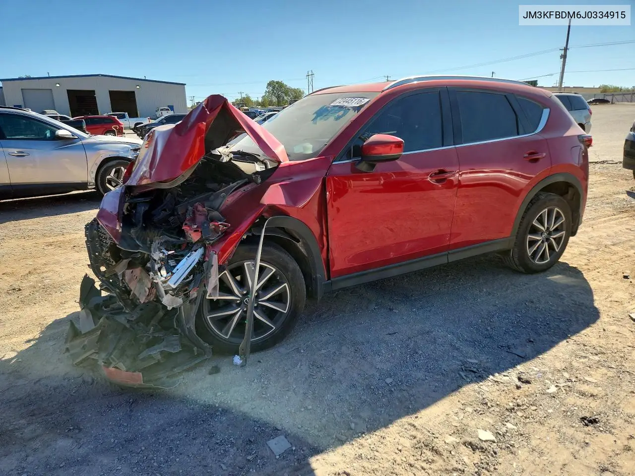 MAZDA CX-5 2018, VIN JM3KFBDM6J0334915