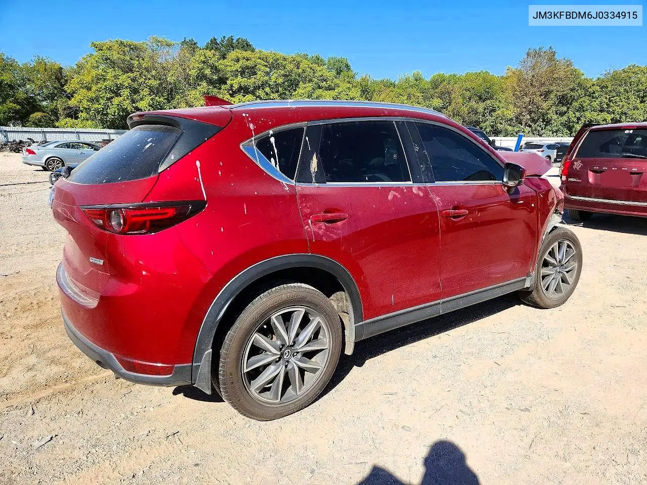 2018 MAZDA CX-5 VIN JM3KFBDM6J0334915 — фото 3