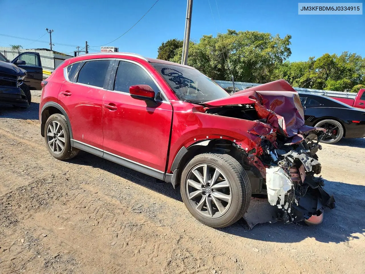 2018 MAZDA CX-5 VIN JM3KFBDM6J0334915 — фото 4
