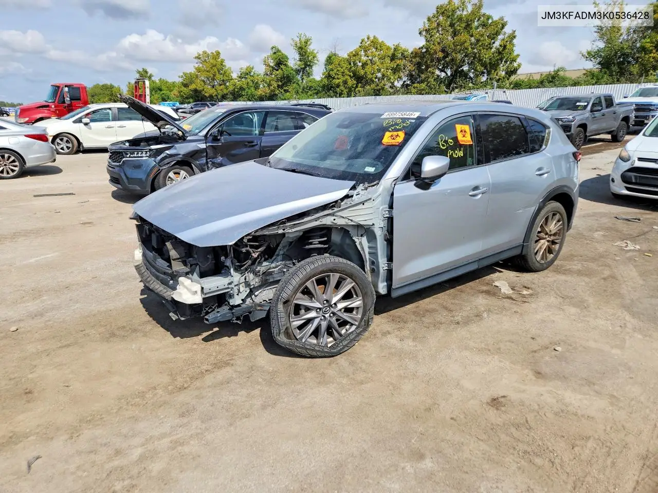 MAZDA CX-5 2019, VIN JM3KFADM3K0536428