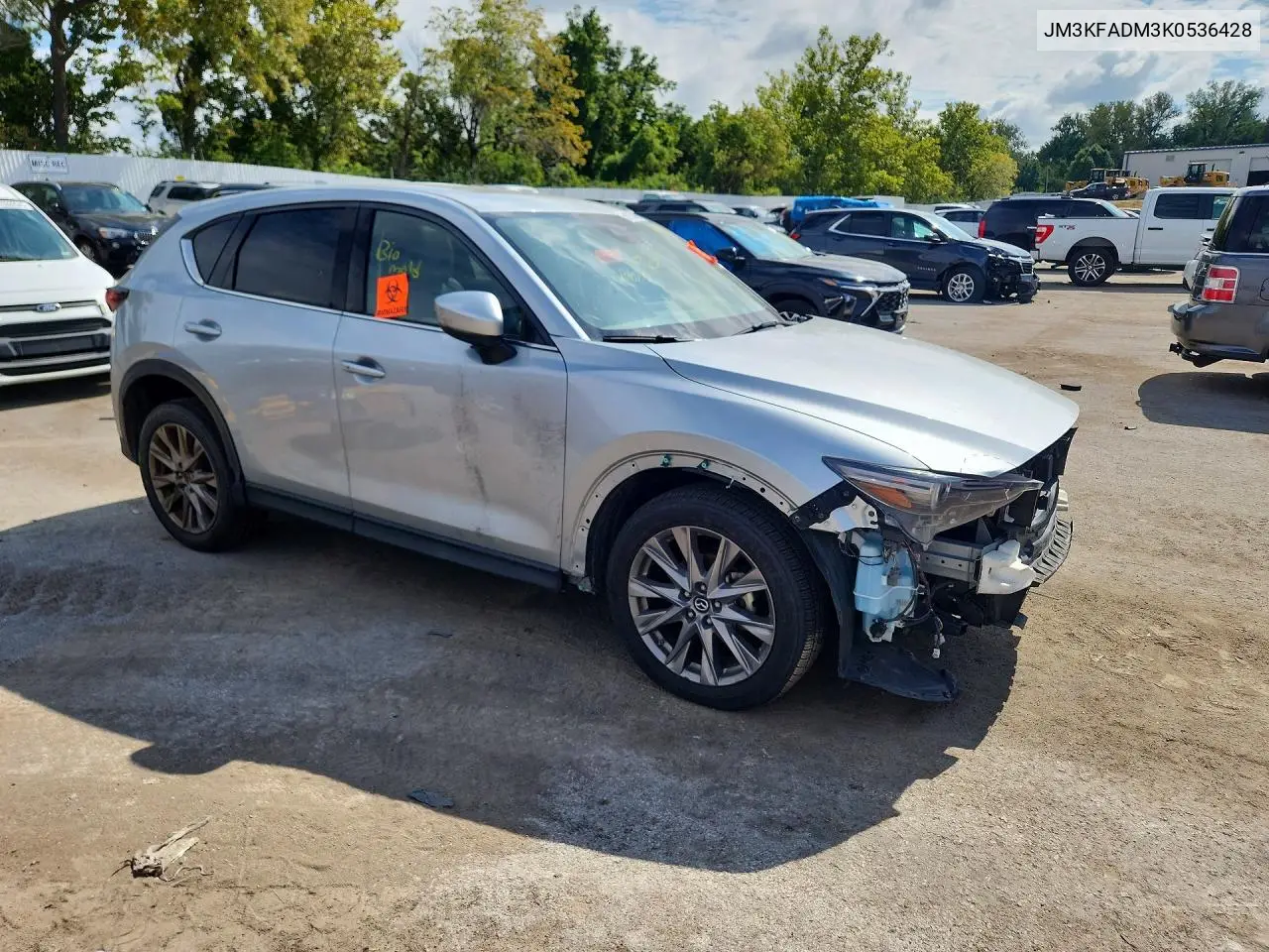 2019 MAZDA CX-5 VIN JM3KFADM3K0536428 — фото 4