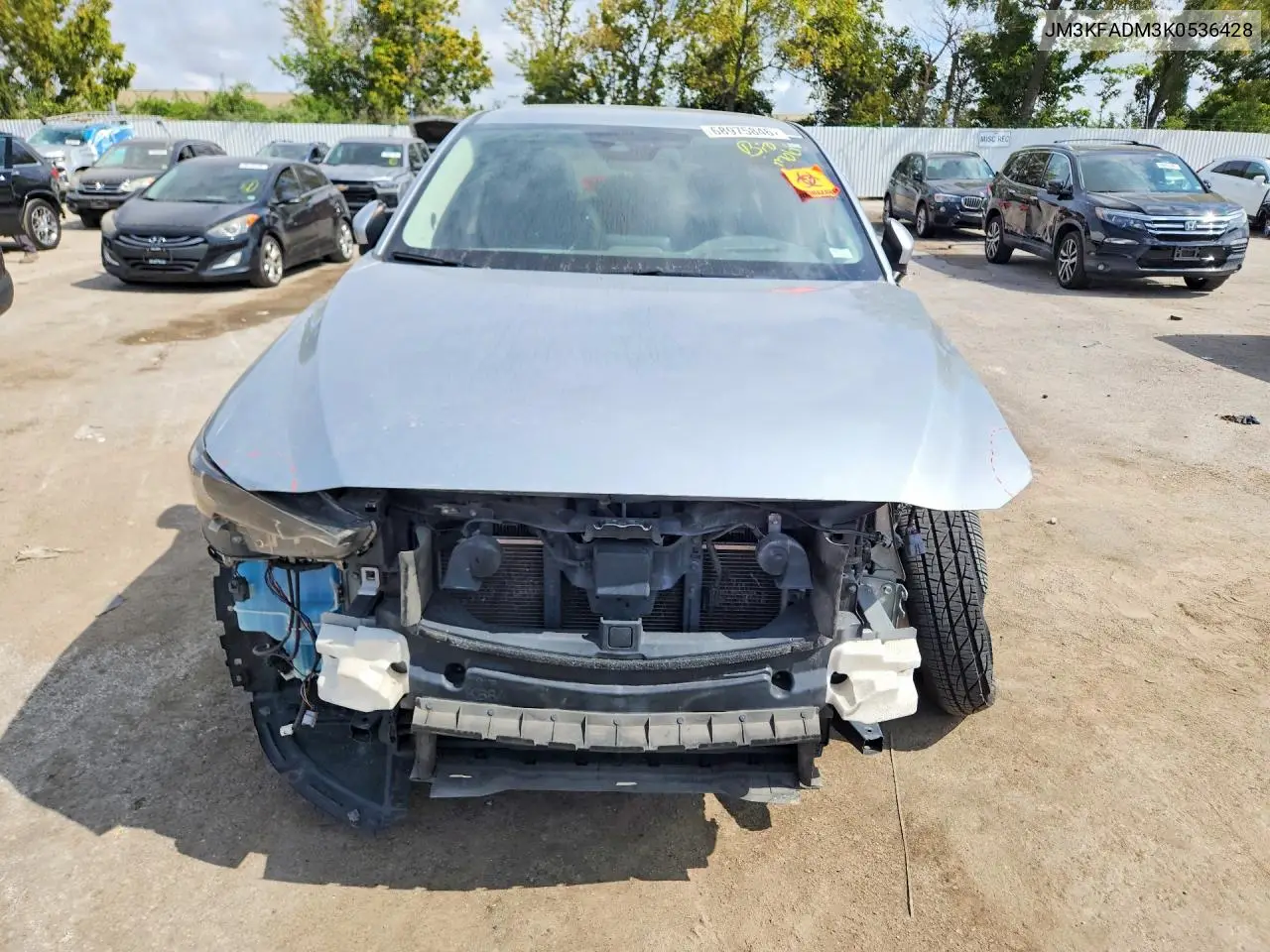 2019 MAZDA CX-5 VIN JM3KFADM3K0536428 — фото 5