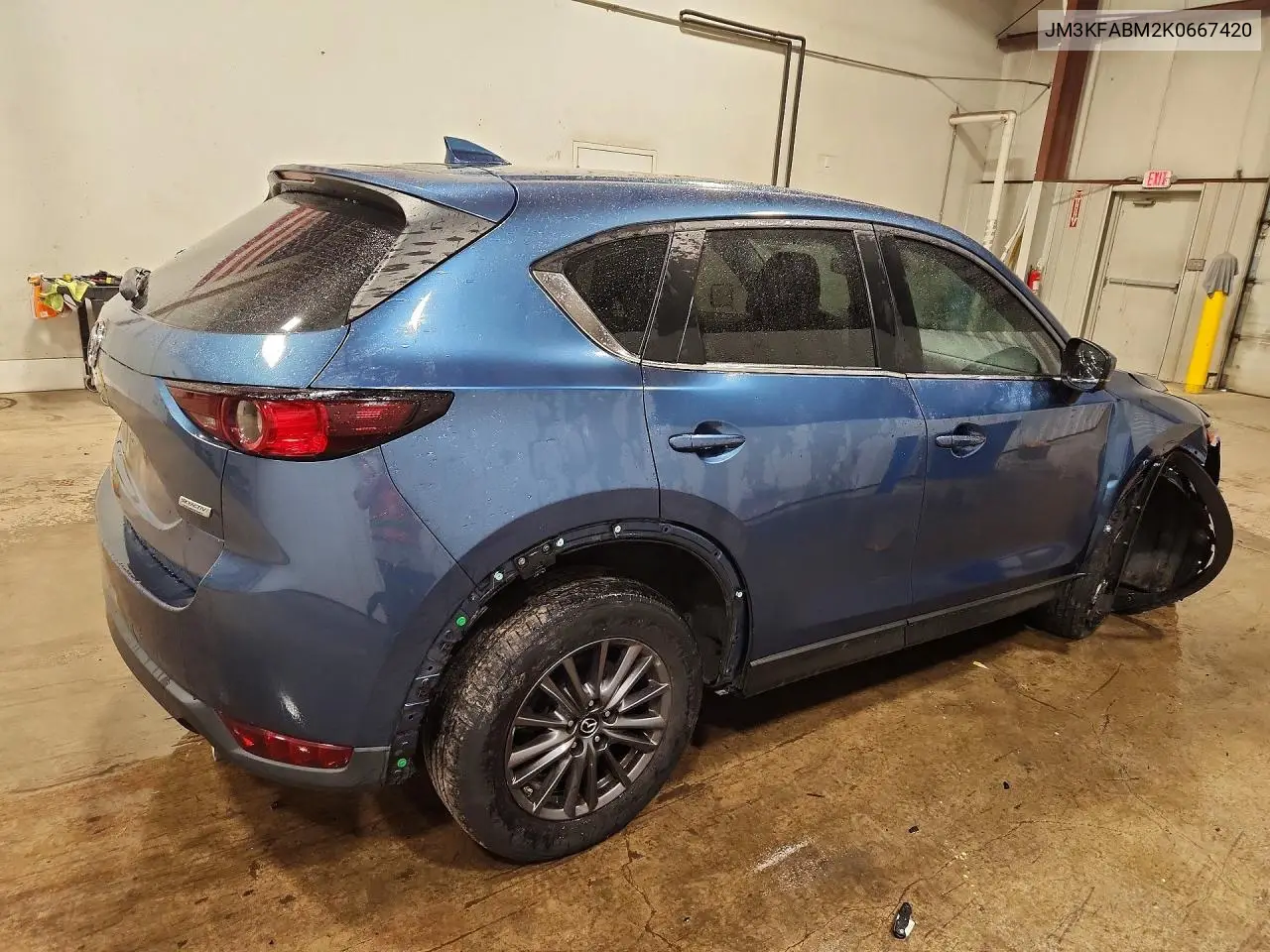 2019 MAZDA CX-5 VIN JM3KFABM2K0667420 — фото 3