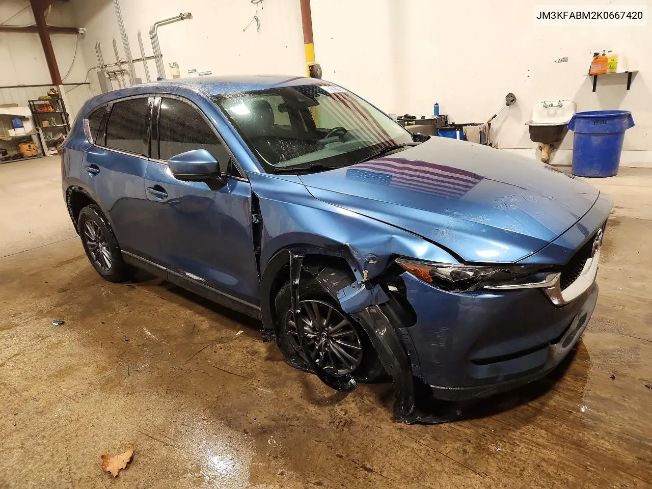 2019 MAZDA CX-5 VIN JM3KFABM2K0667420 — фото 4