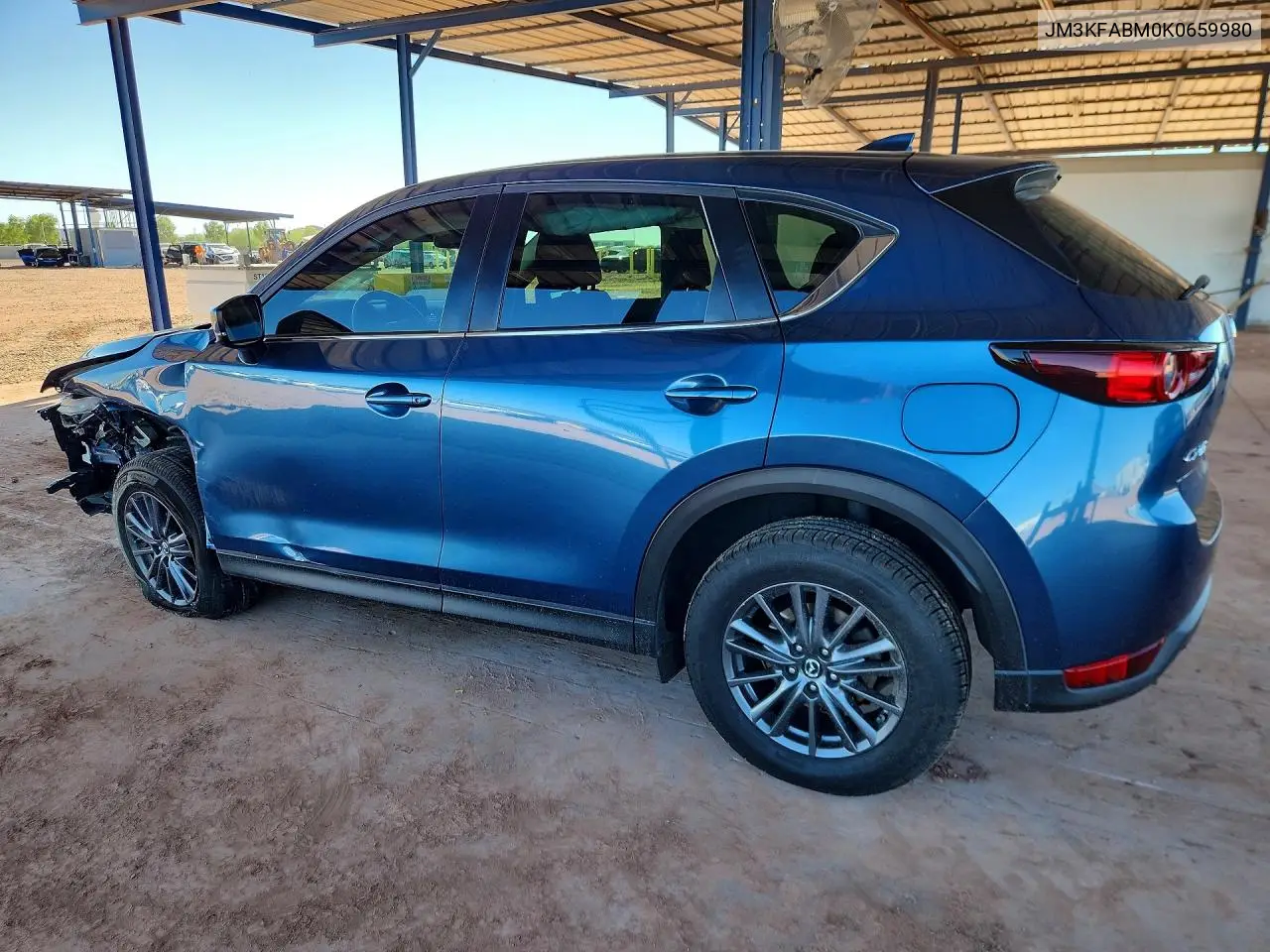 2019 MAZDA CX-5 VIN JM3KFABM0K0659980 — фото 2