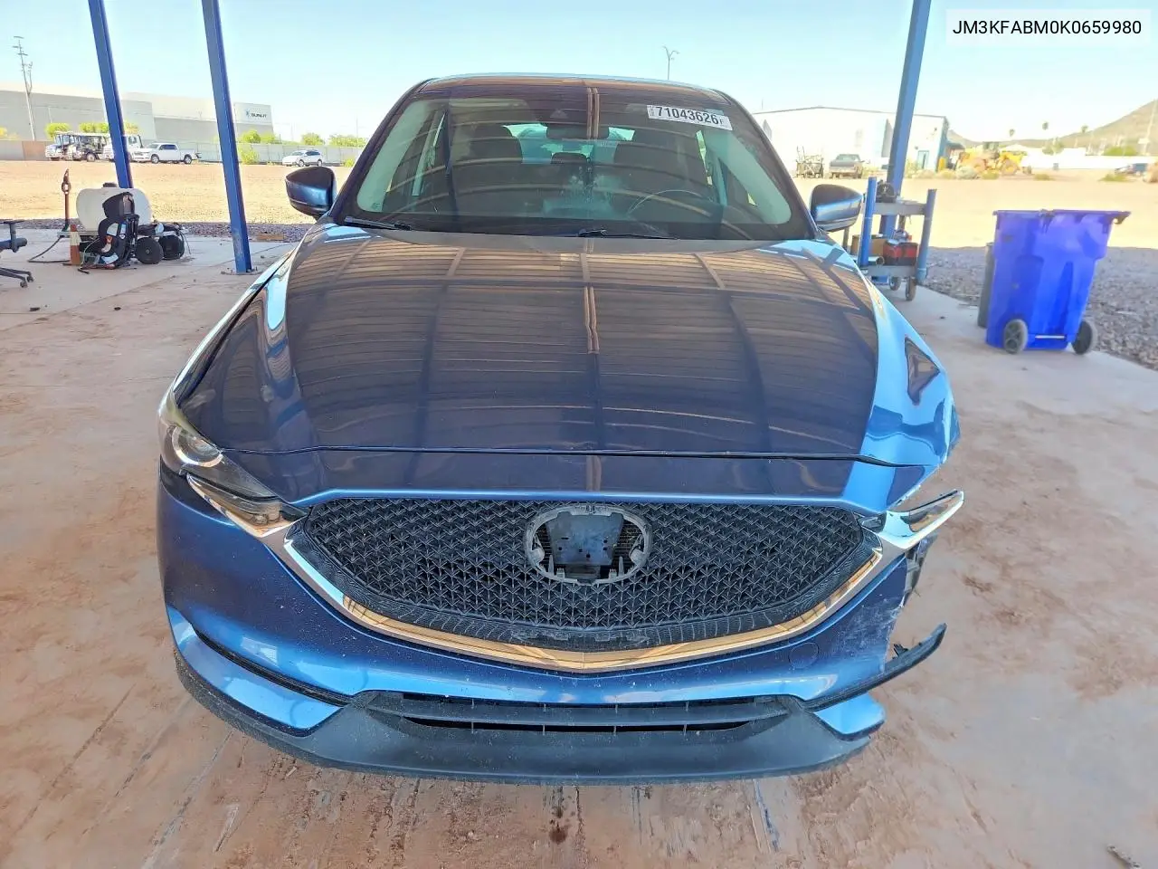 2019 MAZDA CX-5 VIN JM3KFABM0K0659980 — фото 5