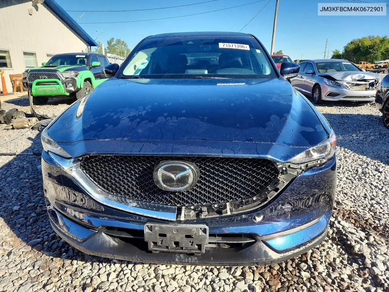 2019 MAZDA CX-5 VIN JM3KFBCM4K0672901 — фото 5