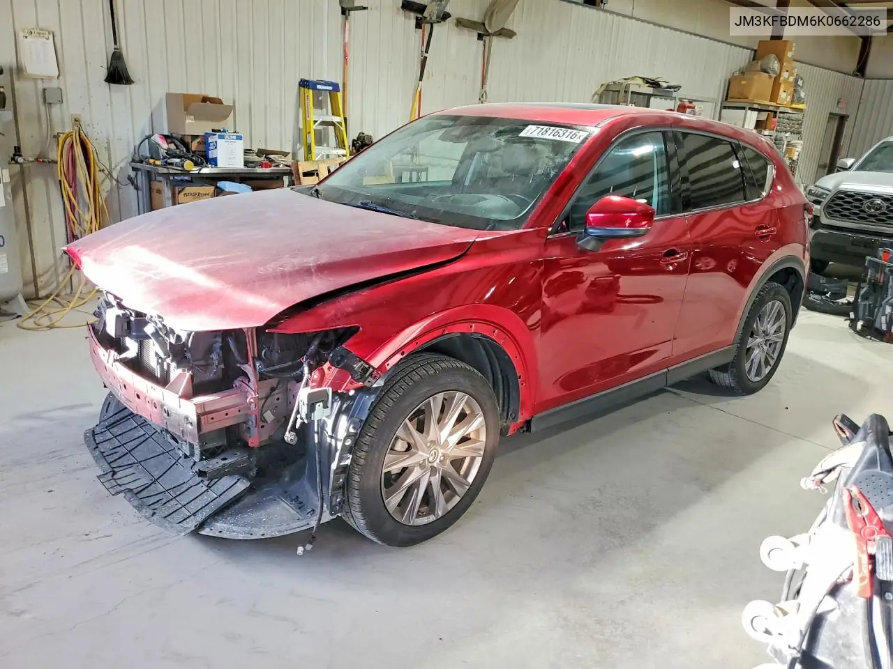 MAZDA CX-5 2019, VIN JM3KFBDM6K0662286