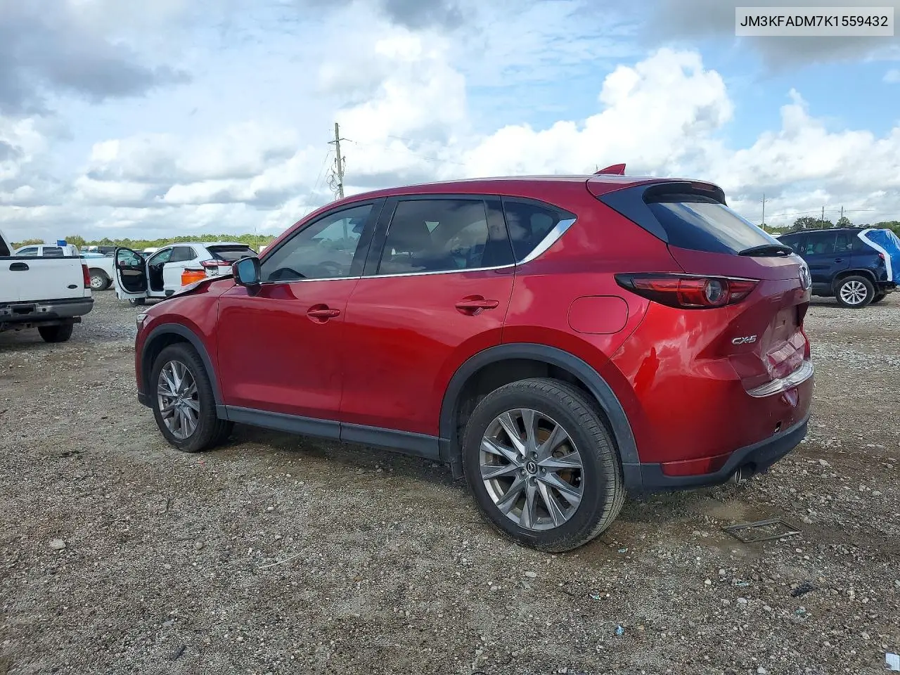 2019 MAZDA CX-5 VIN JM3KFADM7K1559432 — фото 2