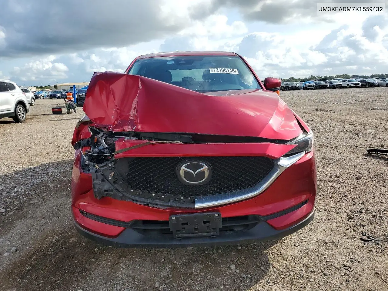 2019 MAZDA CX-5 VIN JM3KFADM7K1559432 — фото 5