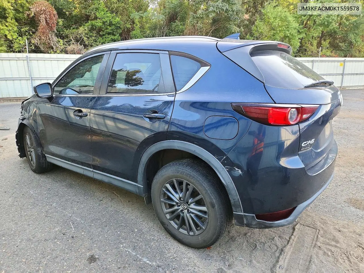 2019 MAZDA CX-5 VIN JM3KFACM0K1559578 — фото 2