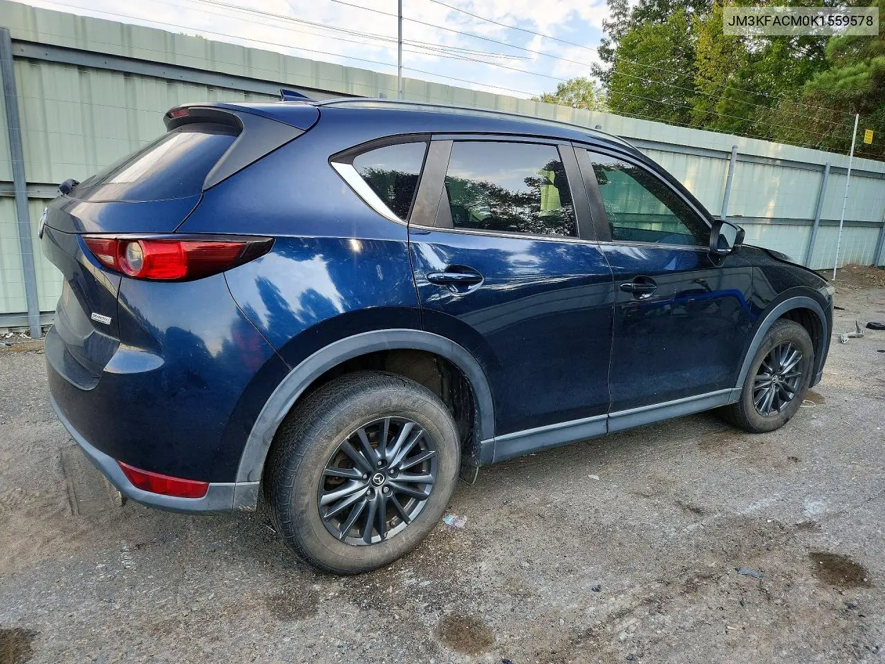 2019 MAZDA CX-5 VIN JM3KFACM0K1559578 — фото 3