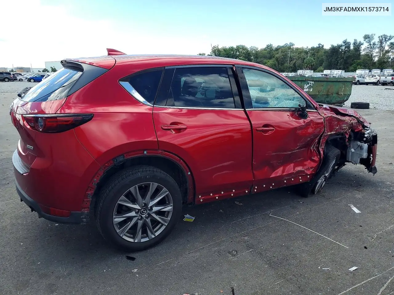 2019 MAZDA CX-5 VIN JM3KFADMXK1573714 — фото 3