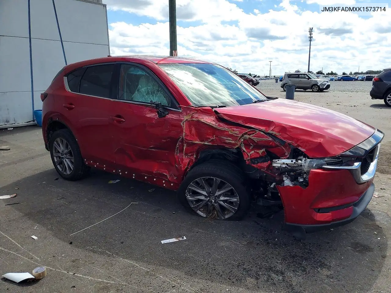 2019 MAZDA CX-5 VIN JM3KFADMXK1573714 — фото 4