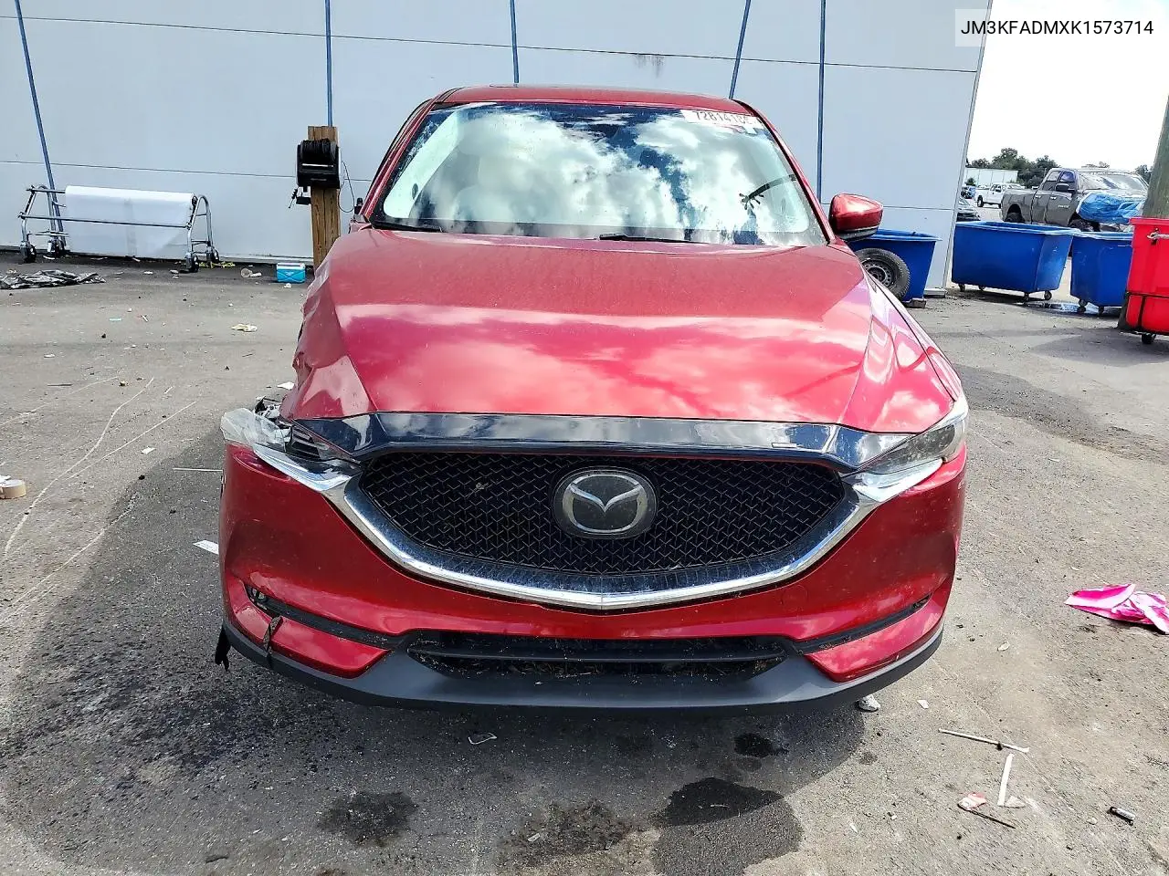 2019 MAZDA CX-5 VIN JM3KFADMXK1573714 — фото 5